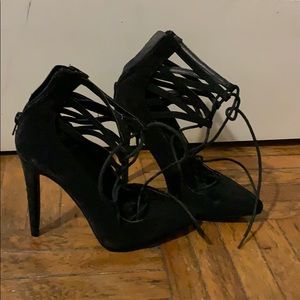 Black heels